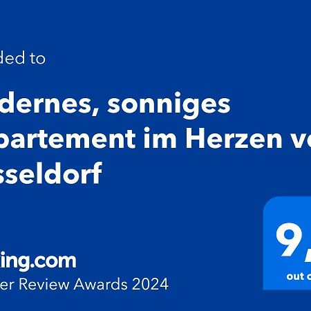 Modernes, Sonniges Appartement Im Herzen Von Duesseldorf Экстерьер фото