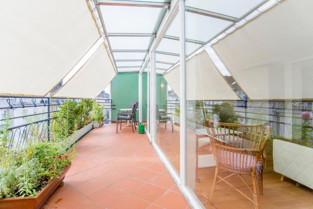 Modernes, Sonniges Appartement Im Herzen Von Duesseldorf Экстерьер фото