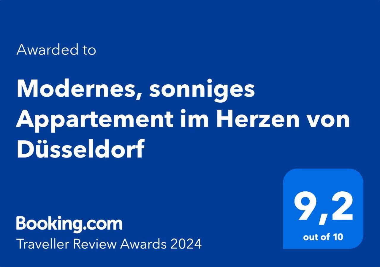 Modernes, Sonniges Appartement Im Herzen Von Duesseldorf Экстерьер фото